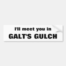 Atlas is shrugging bumper sticker