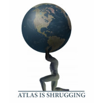 Atlas Is Shrugging t-shirts by reflexart Atlas Is Shrugging t-shirts