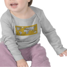 Atlas mustard drawing tshirt