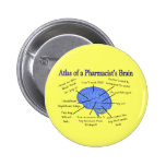 Atlas Of A Pharmacist's Brain-Hilarious Pin