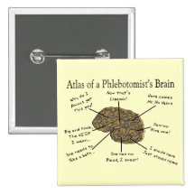 Atlas of a Phlebotomist's Brain Pin