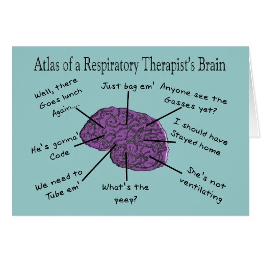 Atlas of a Respiratory Therapist's Brain Card