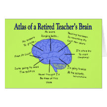 Atlas of a Retired Teacher's Brain Cards