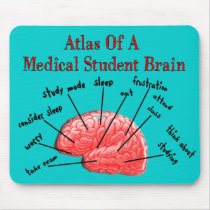 Atlas of Medical Student Brain Mousepad