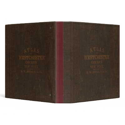 Atlas of Westchester County, NY Binder by davidrumsey