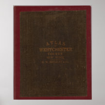 Atlas of Westchester County, NY Print