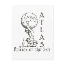 Atlas postcards by nakedzealot Atlas postcards