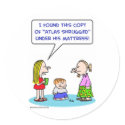 atlas shrugged ayn rand under mattress stickers by rexfmay atlas shrugged ayn rand under mattress stickers