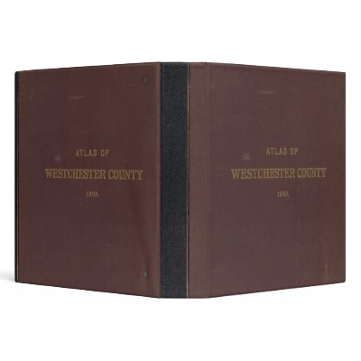 Atlas Westchester Co, NY 3 Ring Binders by davidrumsey