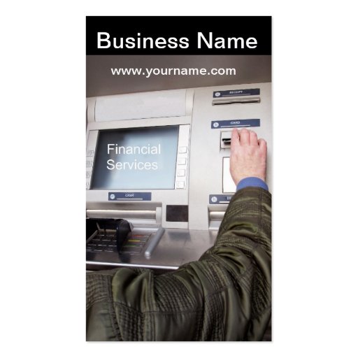 ATM Business Card Zazzle