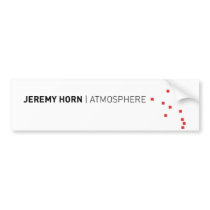 Atmosphere Bumper Sticker bumper stickers by jeremy_horn Atmosphere Bumper Sticker bumper stickers