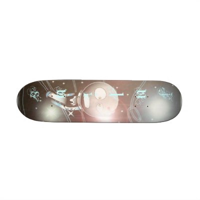 atmosphere skate board deck by mrlucid1