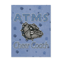 ATMS Cheer COACH Postcards