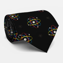 Atom (002_i-7_P02 black) - Tie