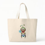Atom Ant Flower Love Canvas Bag