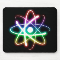 Atom - glow - Mousepad