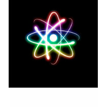 Atom - glow  - T-Shirt