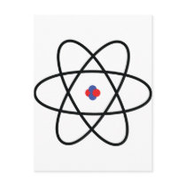 Atom Nucleus Post Cards
