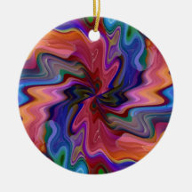 Atom Smashing Christmas Tree Ornament