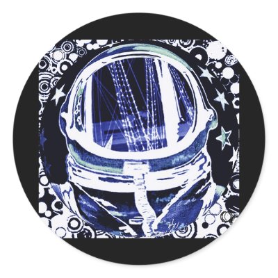 ATOMATIC MAN XIX STICKER by 3DMOONMAN