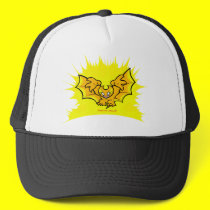 atombat atomised blackoutline cap hats