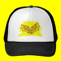 atombat atomised blackoutline cap hats