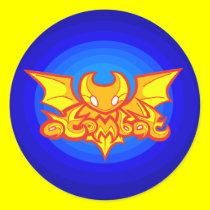 atombat logo v2 Sticker stickers