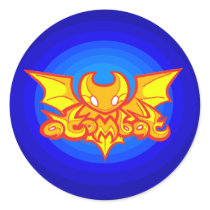 atombat logo v2 Sticker