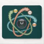 Atomic Billiards Mouse Pad