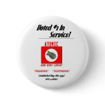 "Atomic Bomb Works" Button