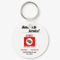 "Atomic Bomb Works" keychains