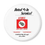 "Atomic Bomb Works" Magnets