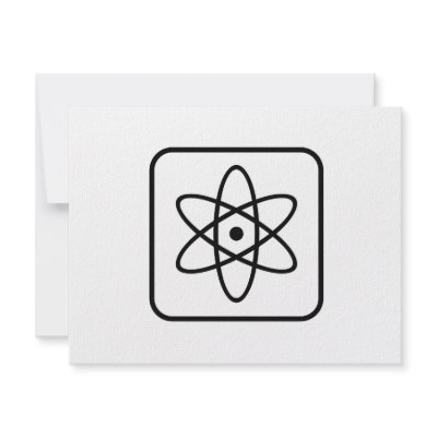 Atomic Chic Personalized Invites by chic_geek
