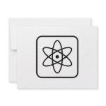 Atomic Chic Personalized Invites
