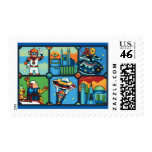Atomic City Block 2 postage