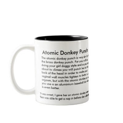 Atomic Donkey Punch, Urban Dictionary Mug by stuart_2k
