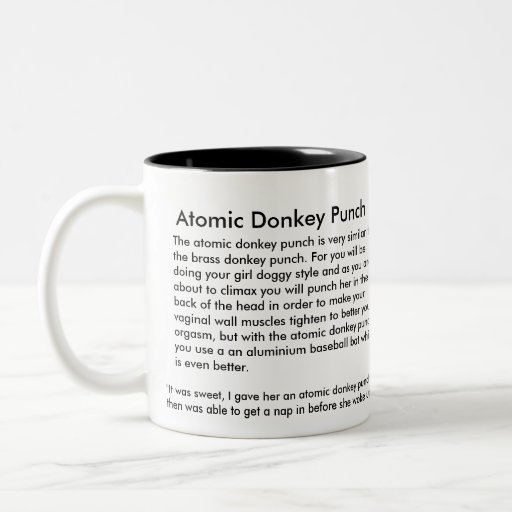 Atomic Donkey Punch, Urban Dictionary Mug Zazzle