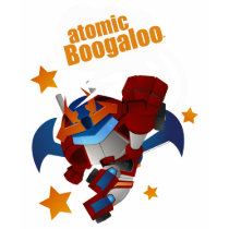 Atomic Fighter-R-savior Dark T-shirts