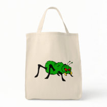 Atomic Furry Halloween Spider Tote Bag