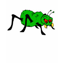 Atomic Furry Halloween Spider T-shirt