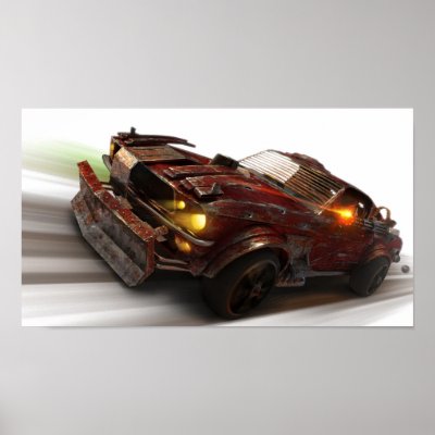 Atomic Highway Mustang Posters by RADColin