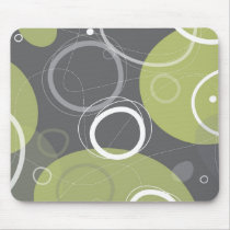 Atomic in Olive Mousepad by billoneil Atomic in Olive Mousepad