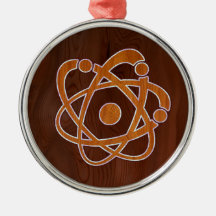 Atomic Inlay Ornament