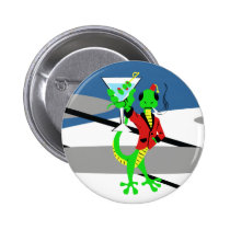 Atomic Lounge Lizard Button buttons