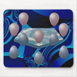 Atomic orbitals in cyclic dimension mousepads