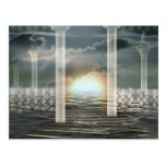 Atomic rise postcard