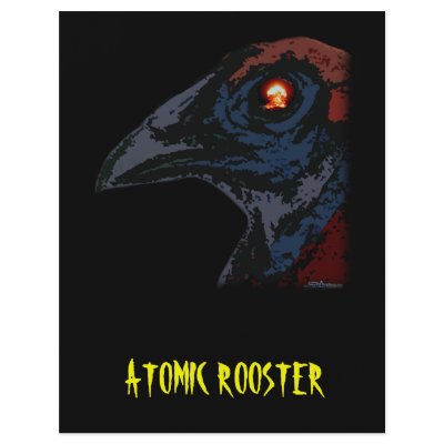 Atomic Rooster Flyer Design by diane_jacky