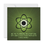 Atomic Save the Date Invite, Green