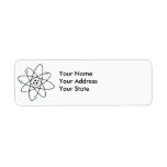 atomic soccer custom return address label