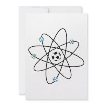atomic soccer custom invitation